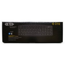 کیبورد با سیم DETEX مدل D-310 