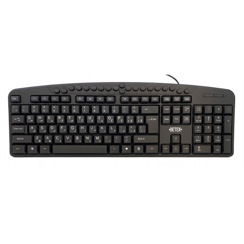 کیبورد با سیم DETEX مدل D-410