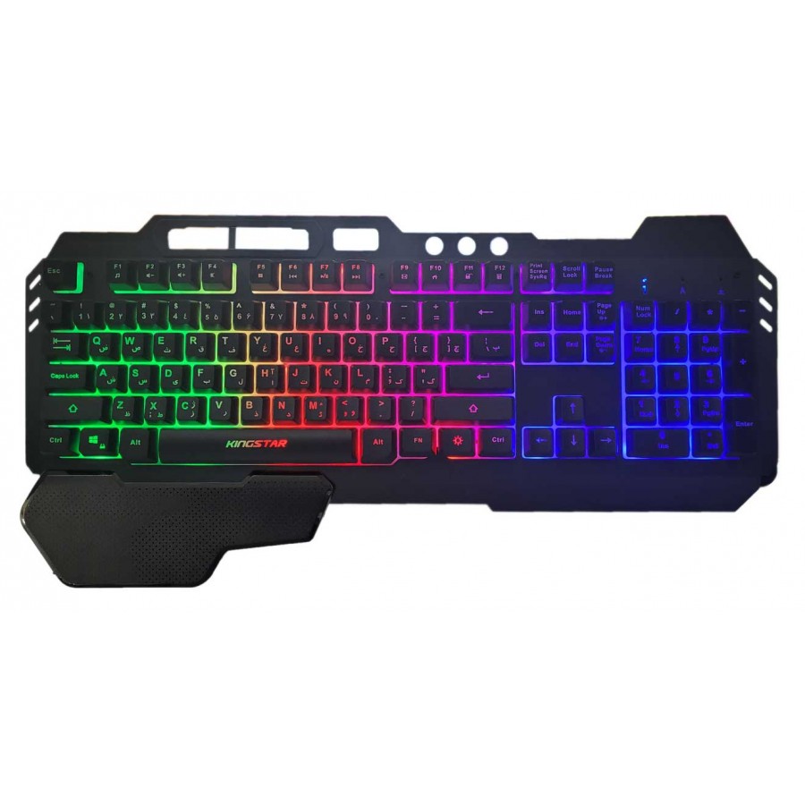 کیبورد باسیم گیمینگ KINGSTAR مدل KB155G