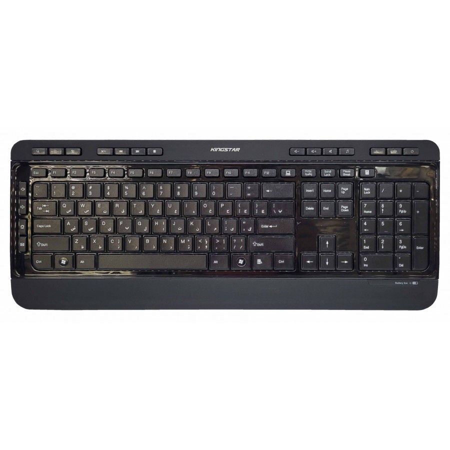 کیبورد بی سیم KINGSTAR مدل KB97W