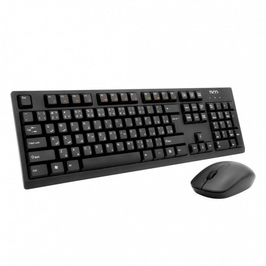 کیبورد و ماوس بی‌سیم TSCO مدل TKM 7019W