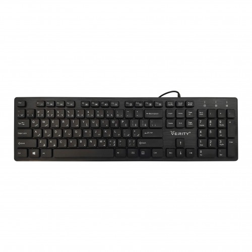 کیبورد با‌سیمVERITY مدل V-KB6116 