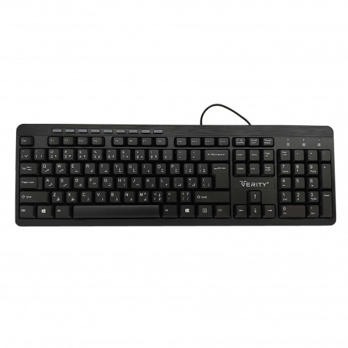 کیبورد با‌سیمVERITYمدل V-KB6117-N 