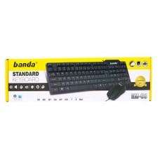 کیبورد و ماوس باسیم BANDA مدل KM-88 