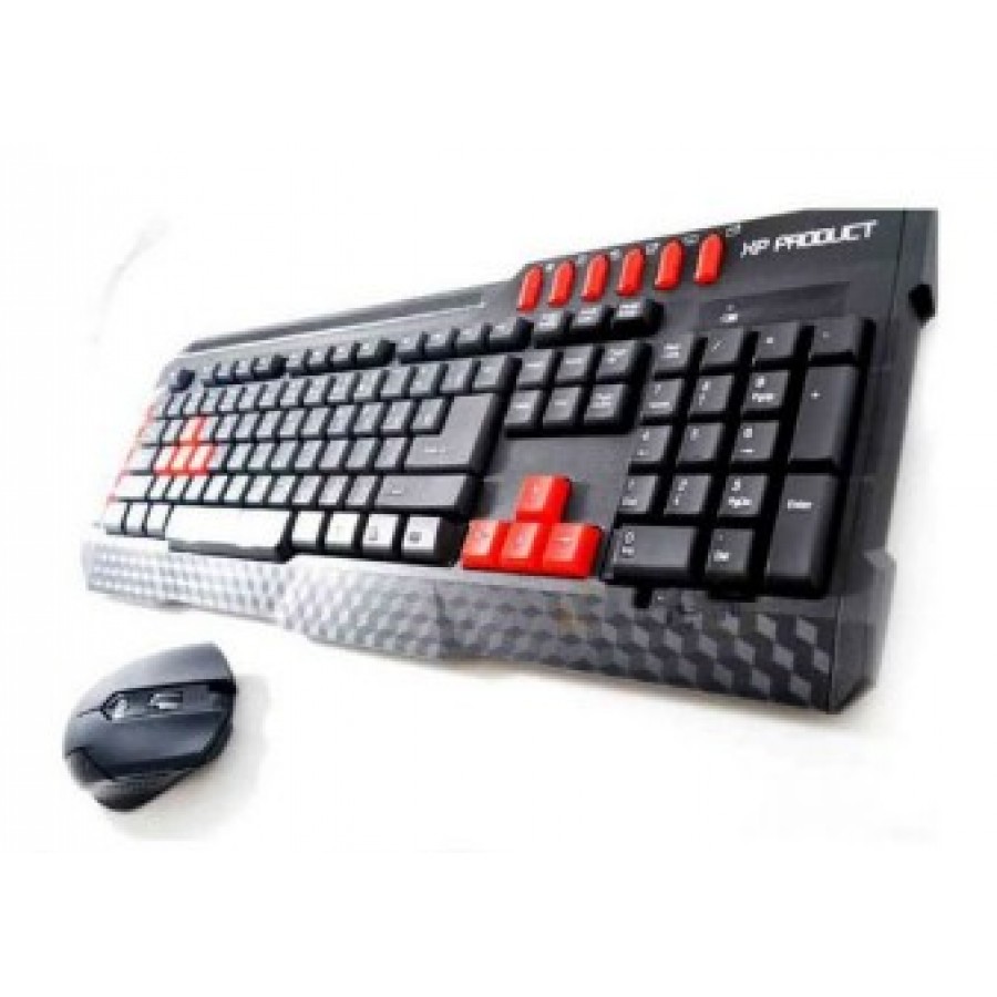 کیبورد و ماوس گیمینگ بی‌سیم XP مدل W4500A