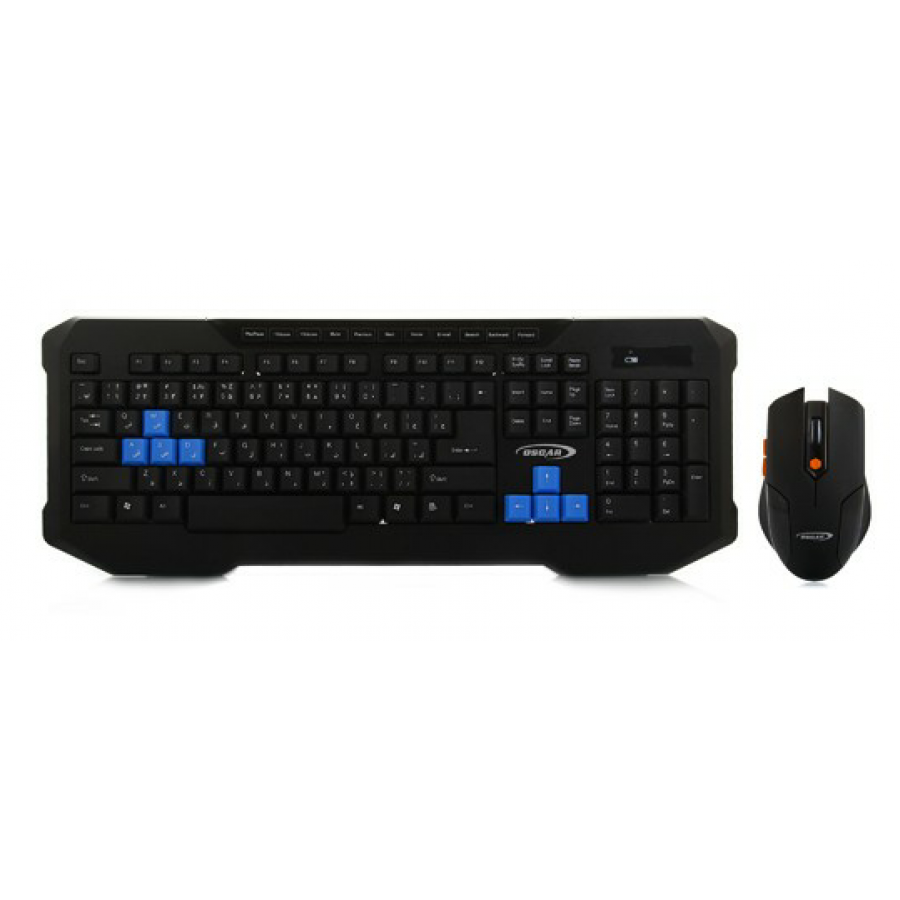 کیبورد و ماوس بی سیم اسکار مدل VK-12C