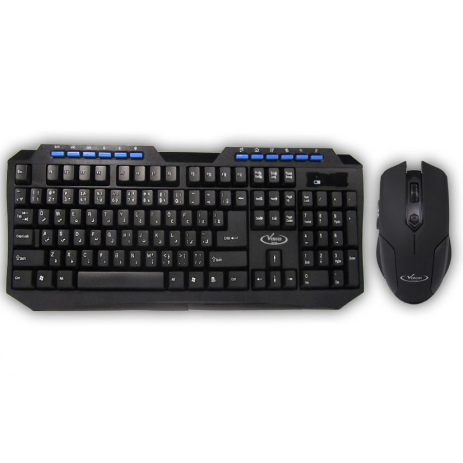 کیبورد و ماوس بی‌سیم ونوس مدل PV-KMV1222