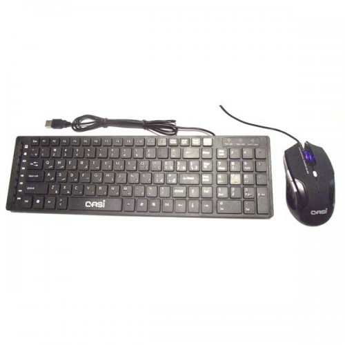 کیبورد و ماوس باسیم CASI مدل km-1011