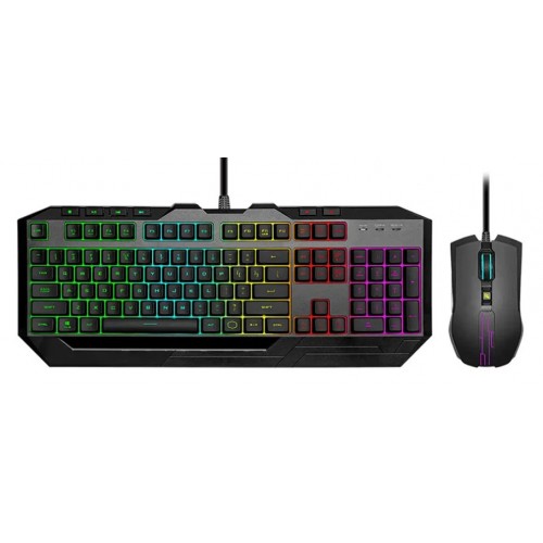 کیبورد و ماوس با‌سیم گیمینگ COOLER MASTER مدل DEVASTATOR 3 RGB