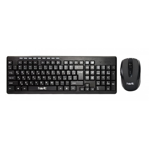 کیبورد و ماوس بی سیم HAVIT مدل HV-KB612GCM