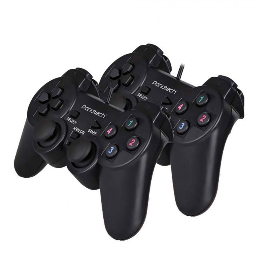 گیم پد دوبل شوکدار PANATECH مدل P-G505