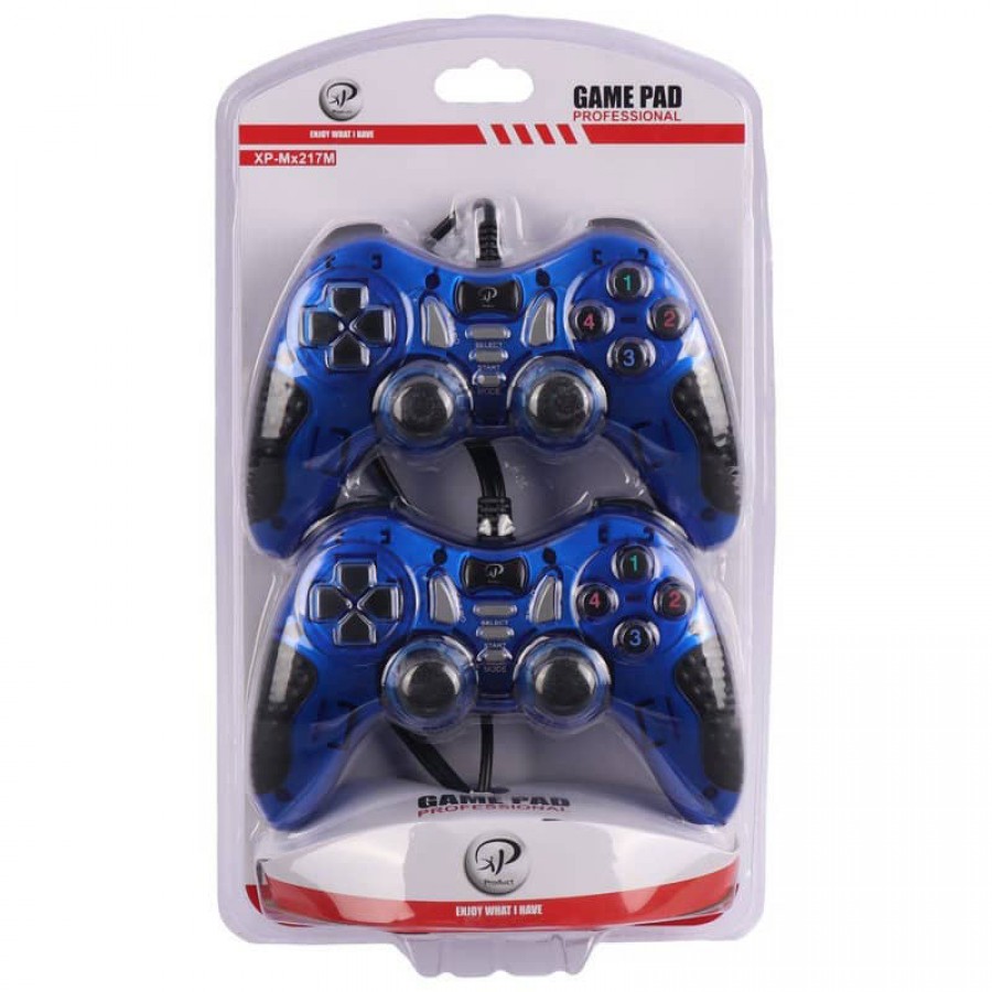گیم پد دوبل شوکدار XP مدل MX217M