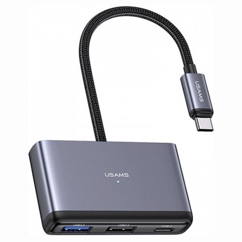 هاب 5 پورت TYPE-C USAMS مدل US-SJ628