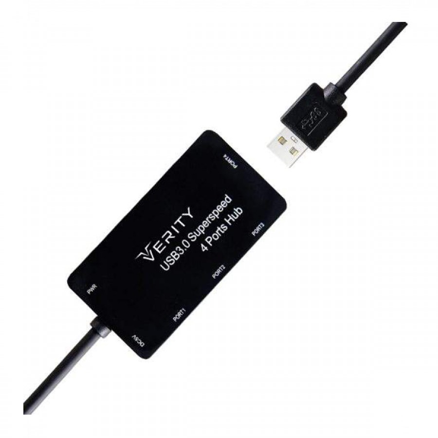 هاب 4 پورت VERITY USB3.0 مدلH 407