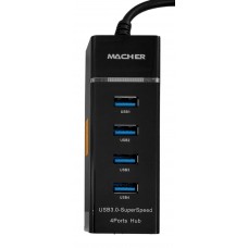 هاب 4 پورت MACHER USB3.0 مدل MR-211
