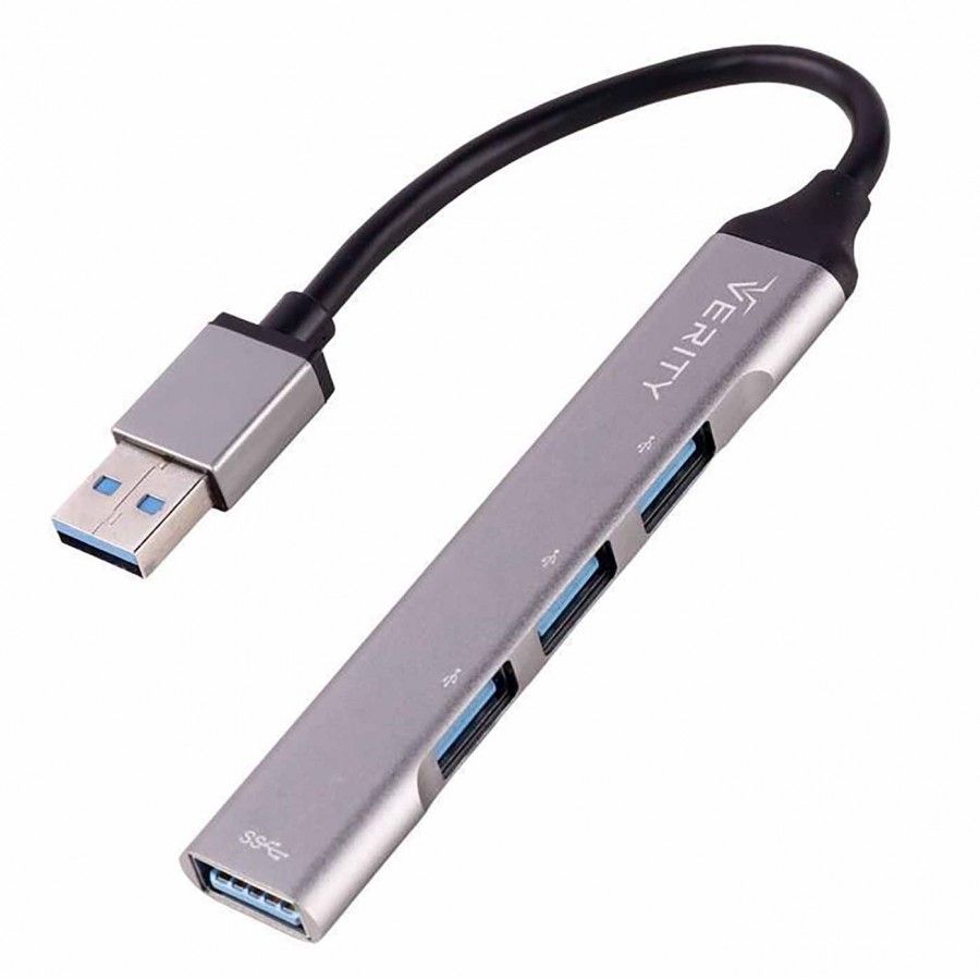 هاب 4 پورت VERITY USB3.0 مدل H 409