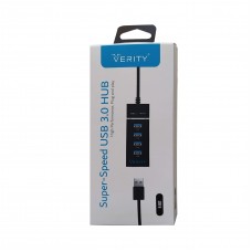 هاب 4 پورت VERITY USB3.0 مدل H 402 