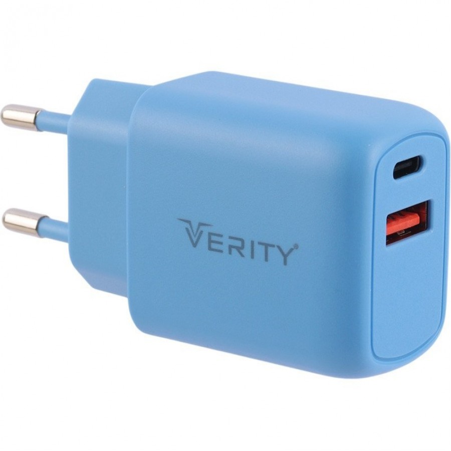 سرشارژر VERITY فست شارژ مدل AP 2127 به همراه کابل TYPE-C