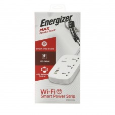 چندراهی برق 3 خانه Energizer فست شارژ مدل EPB2502EU طول 2 متر 