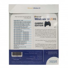 سیستم عامل ویندوز 10 21H1 GAMING EDITION نسخه 32 و 64 بیتی DVD9 به همراه NVIDIA Drivers نشر نوین پندار 