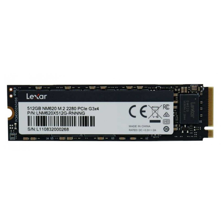 حافظه SSD M2 اینترنال LEXAR مدل NM620 باظرفیت 512 گیگابایت