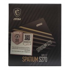 حافظه SSD اینترنال MSI مدل Spatium S270 با ظرفیت 960 گیگابایت 