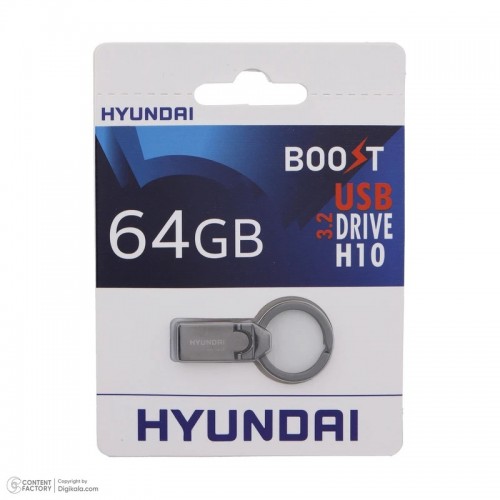 فلش مموری HYUNDAI USB3.2 مدل H10 با ظرفيت 64 گيگابايت
