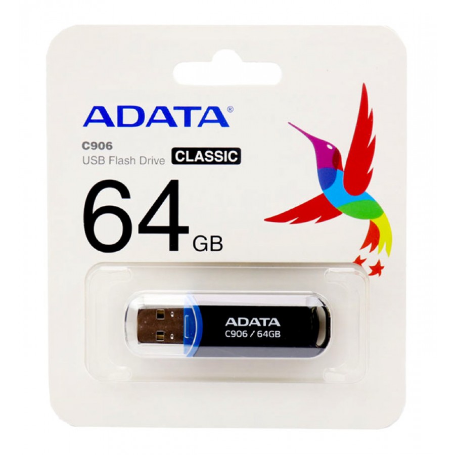 فلش مموری ADATA مدل C906 ظرفيت 64 گيگابايت