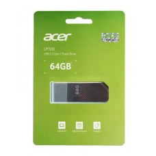 فلش مموری acer USB3.2 مدل UP300 ظرفیت 64 گیگابایت 