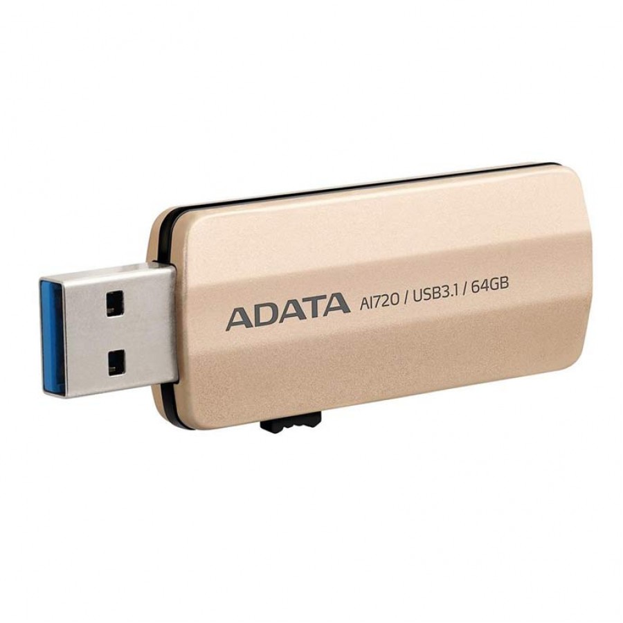 فلش مموری ADATA OTG APPLE مدل AI720 ظرفيت 64 گيگابايت