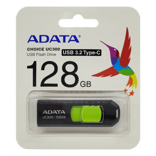 فلش مموری ADATA TYPE-C مدل UC300 با ظرفیت 128 گیگابایت