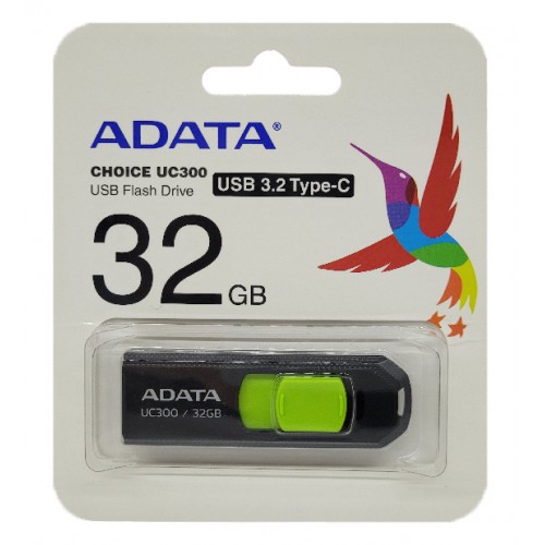 فلش مموری ADATA TYPE-C مدل UC300 با ظرفیت 32 گیگابایت