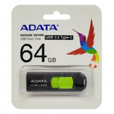 فلش مموری ADATA TYPE-C مدل UC300 با ظرفیت 64 گیگابایت
