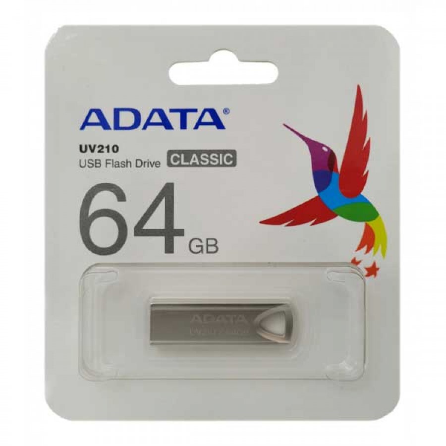 فلش مموری ADATA UV210 ظرفيت 64 گيگابايت