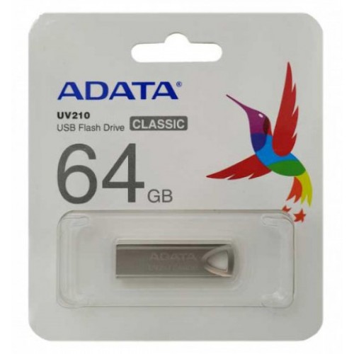 فلش مموری ADATA مدل UV210 ظرفيت 64 گيگابايت
