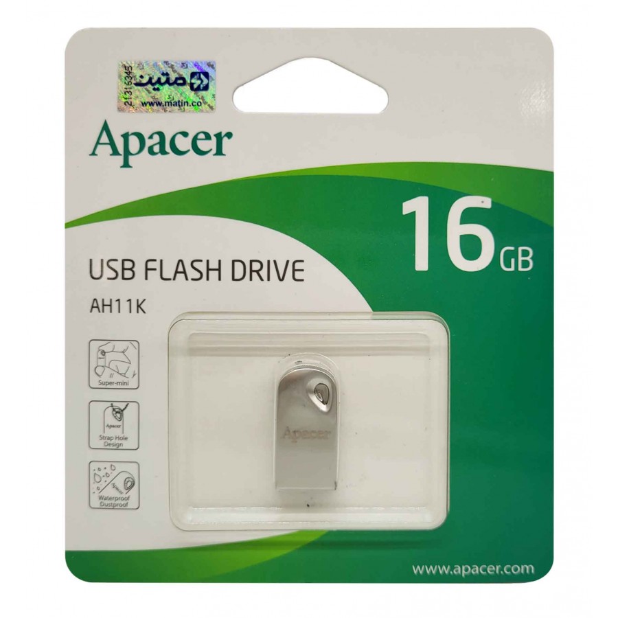 فلش مموری APACER مدل AH11K ظرفیت 16 گیگابایت
