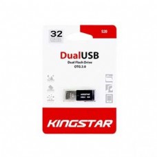 فلش مموری KINGSTAR مدل S20 OTG ظرفیت 32 گیگابایت 