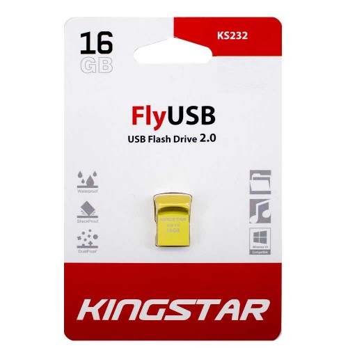 فلش مموری KINGSTAR مدل KS232 ظرفیت 16 گیگابایت