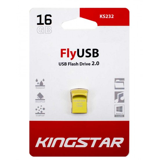 فلش مموری KINGSTAR مدل KS232 ظرفیت 16 گیگابایت