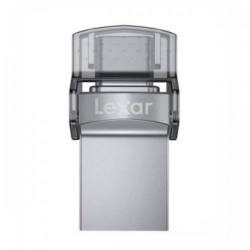 فلش مموری LEXAR OTG TYPE-C مدل D35C USB3.0 با ظرفيت 32 گيگابايت