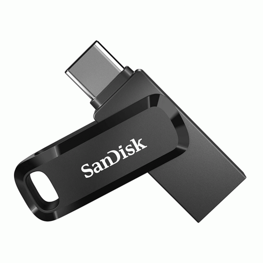 فلش مموری SanDisk TYPE-C OTG مدل Dual Drive Go USB3.1 با ظرفيت 32 گيگابايت
