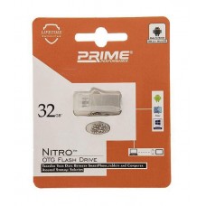 فلش مموری PRIME NITRO OTG MICRO USB با ظرفيت 32 گيگابايت 
