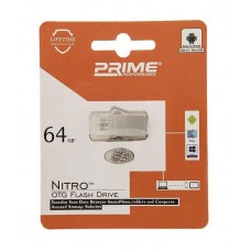 فلش مموری PRIME NITRO OTG MICRO USB با ظرفيت 64 گيگابايت 