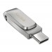 فلش مموری SanDisk TYPE-C OTG مدل Dual Drive Luxe USB3.1 با ظرفيت 32 گيگابايت