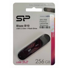 فلش مموری SILICON POWER مدل Blaze B10 USB3.2 با ظرفیت 256 گیگابایت