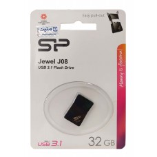 فلش مموری SILICON POWER مدل J08 USB3.1 ظرفیت 32 گیگابایت