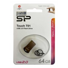 فلش مموری SILICON POWER مدل TOUCH T01 ظرفیت 64 گیگابایت