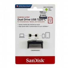 فلش مموری SanDisk TYPE-C OTG مدل Dual Drive USB3.1 با ظرفيت 32 گيگابايت 