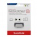 فلش مموری SanDisk TYPE-C OTG مدل Dual Drive USB3.1 با ظرفيت 64 گيگابايت