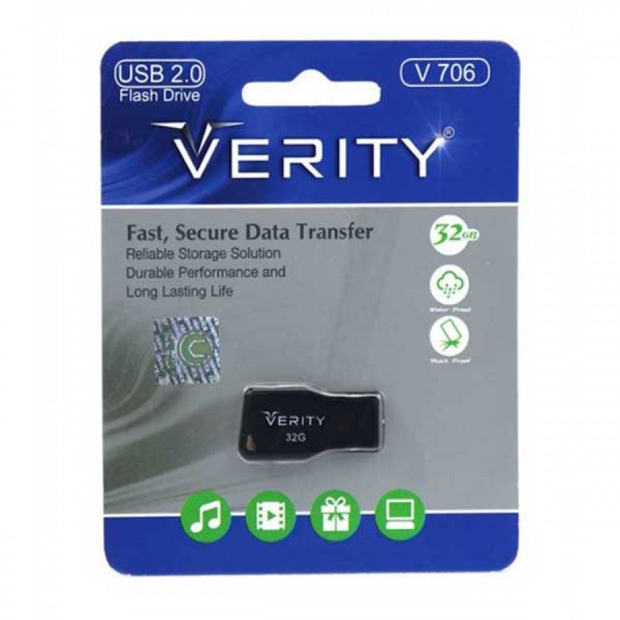 فلش مموری VERITY مدل V 706 ظرفيت 32 گيگابايت